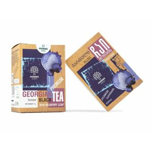Manna Gruzínsky čaj Čierny s listom čučoriedky sypaný 70 g